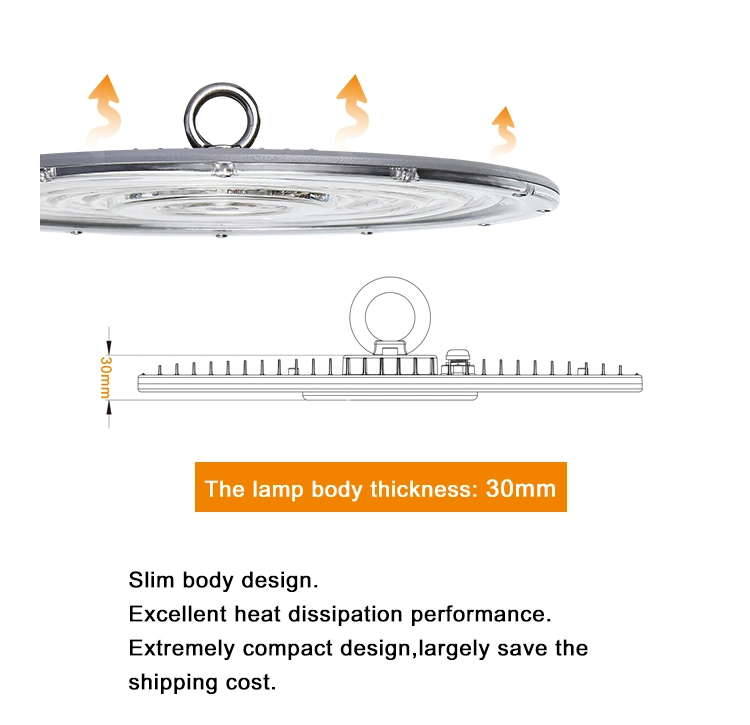 New Product Industrial New Design UFO LED Linear High Bay Light Outdoor Smart 50W 100W 150W 200W